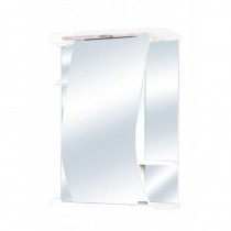 Шкаф-Зеркало для ванной СанТа Линда 55 с подсветкой