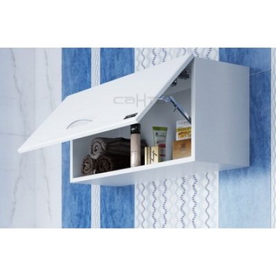 Шкаф для ванной подвесной горизонтальный СанТа Стандарт 60-1