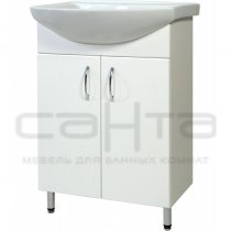 Тумба с раковиной для ванной СанТа Грация 60 Тумба с раковиной для ванной СанТа Грация 60
