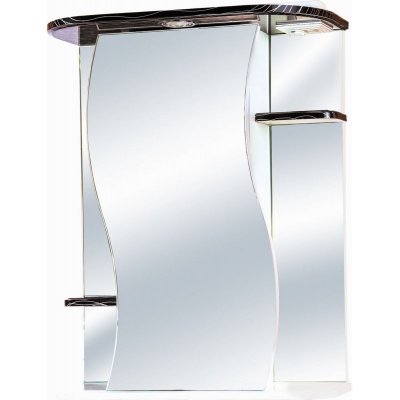 Шкаф-Зеркало для ванной СанТа Лира 55 с подсветкой-2