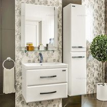 Комплект мебели для ванной Санта Виктория 60 подвесной Комплект мебели для ванной Санта Виктория 60 подвесной