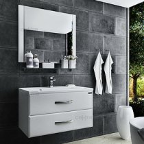 Комплект мебели для ванной Санта Виктория 80 подвесной Комплект мебели для ванной Санта Виктория 80 подвесной