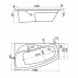 Акриловая ванна Santek Майорка XL 160х95 L/R Комфорт плюс--small-3