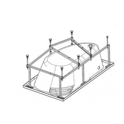 Монтажный комплект для ванны Эдера 170х110 L/R