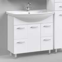 Тумба с раковиной для ванной Vod-ok Колумбия 85