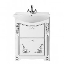 Тумба с раковиной для ванной Vod-ok Кармен 65 2 ящика Тумба с раковиной для ванной Vod-ok Кармен 65 2 ящика