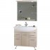 Комплект мебели для ванной Vod-ok Альфа 90 с бельевой корзиной--small-1