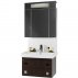 Комплект мебели для ванной Vod-ok Квадро 70 подвесной--small-1