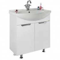 Тумба с раковиной для ванной Vod-ok Лира 75 Тумба с раковиной для ванной Vod-ok Лира 75