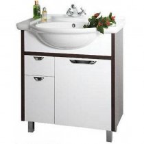 Тумба с раковиной для ванной Vod-ok Клаудия 75 Тумба с раковиной для ванной Vod-ok Клаудия 75