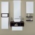 Комплект мебели для ванной Акватон Интегро 80 венге шпон/ящики-small