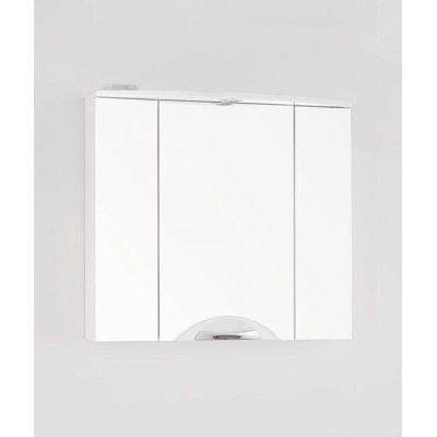 Зеркальный шкаф Style Line Жасмин-2-760/С ЛЮКС белый
