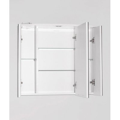 Зеркальный шкаф Style Line Жасмин-2-760/С ЛЮКС белый-1
