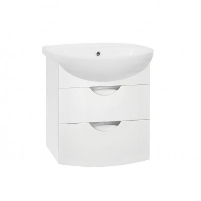 Комплект мебели для ванной  Style Line Жасмин-2 55 ЛЮКС PLUS  подвесной белый-2