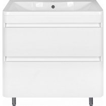 Тумба с раковиной Style Line Атлантика 80 Люкс Plus напольная, антискрейч