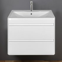 Тумба с раковиной Style Line Атлантика 80 Люкс Plus подвесная, антискрейч