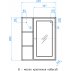Комплект мебели для ванной  Style Line Кантри-65--small-10