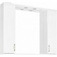 Зеркало-шкаф Style Line Олеандр-2 100/С Люкс, белый
