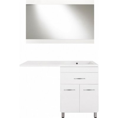 Комплект мебели Style Line Валеро 120 Люкс Plus, белая
