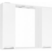 Зеркало-шкаф Style Line Жасмин 100/С белый