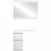 Комплект мебели Style Line Даллас 110 Люкс Plus напольная белая