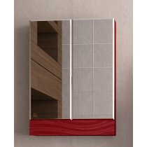 Зеркальный шкаф Style Line Вероника-700 БОРДОВЫЙ Зеркальный шкаф Style Line Вероника-700 БОРДОВЫЙ