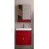 Комплект мебели для ванной  Style Line Вероника-70 БОРДОВЫЙ PLUS-small