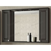 Шкаф-зеркало Francesca Империя 105 венге (2 шкафа)